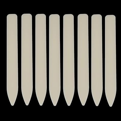8 PCS 8 Inch Bone Folder Crafts Scoring Folding Creasing Paper Crafting Scrapbooking Tool for Scoring Folding Creasing Paper Leather Crafts