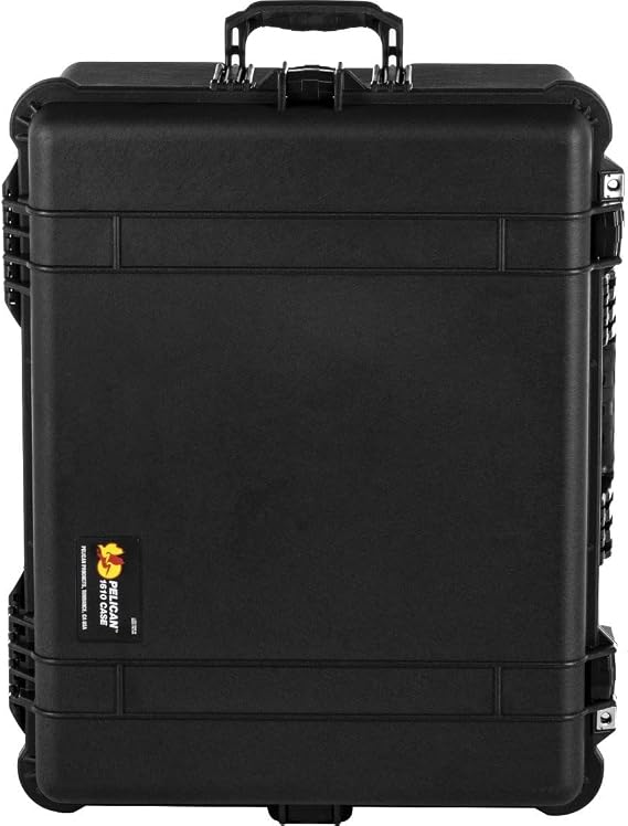 Pelican 016100-0050-110 Protector Case Black w/TrekPak