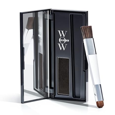 COLOR WOW Root Cover Up Temporary Hair Color Touch-Up | Water-resistant, mess-free touch-up for grays and thinning hair. Provides instant root and hairline coverage or highlights.