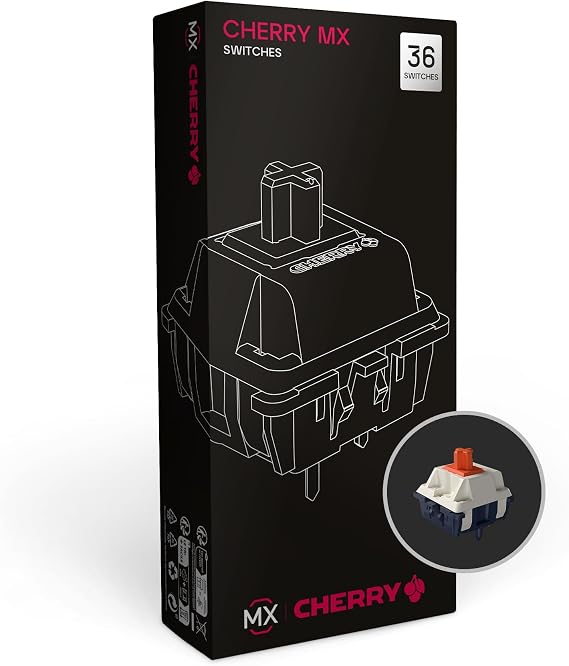 Cherry MX Falcon Switch Kit, 36 Mechanical Keyboard Switches