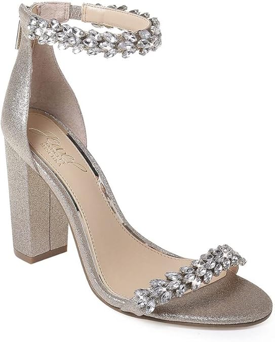 Jewel Badgley Mischka Women's Mayra Heeled Sandal