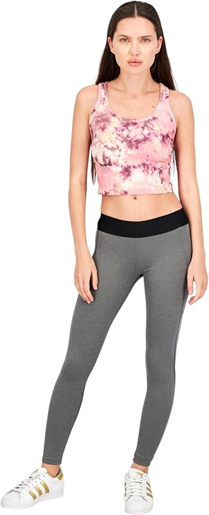 Calvin Klein Performance Womens Printed Racerback Tank Top