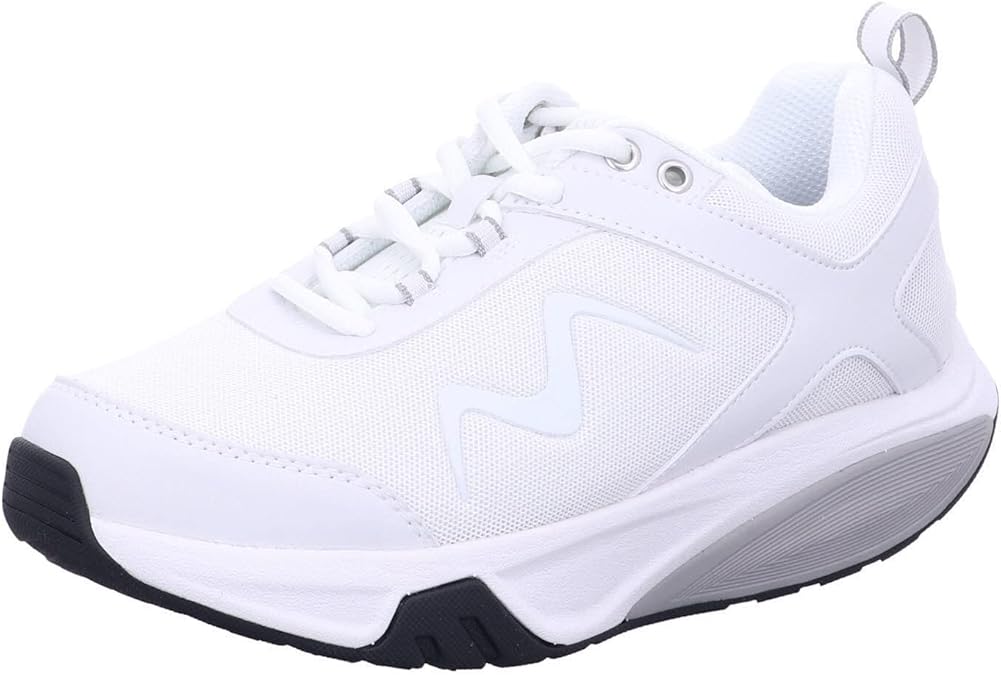 MBT Sport 4 Active Fitness Walking Shoes for Women in Size 7 White