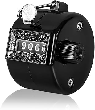 LICQIC 4-digit Clicker Counter, Handheld Counters, Tally Counter, for Counting, Scoring, Knitting, Golf