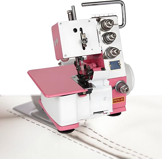 Four-Line Overlock Sewing Machine with Adjustable Stitch Length Machine Electric Desktop Overlock Electric Four Thread Lockstitch