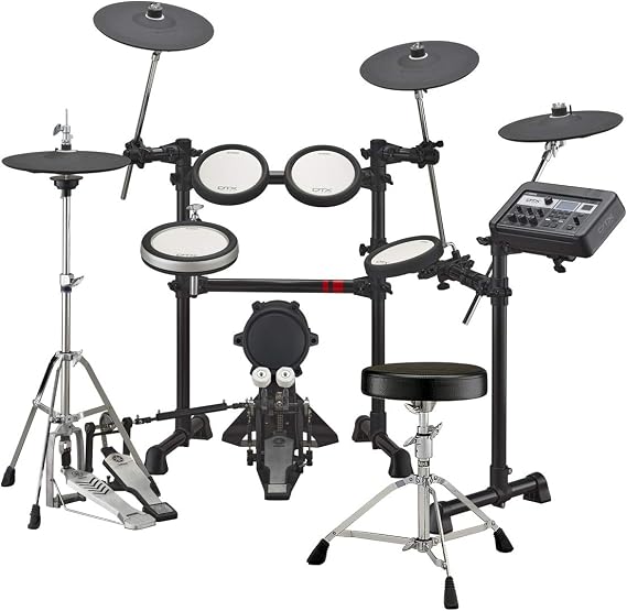 Yamaha DTX6K3-XUPD Electronic Drum Set, Drum Chair and Pedal Included