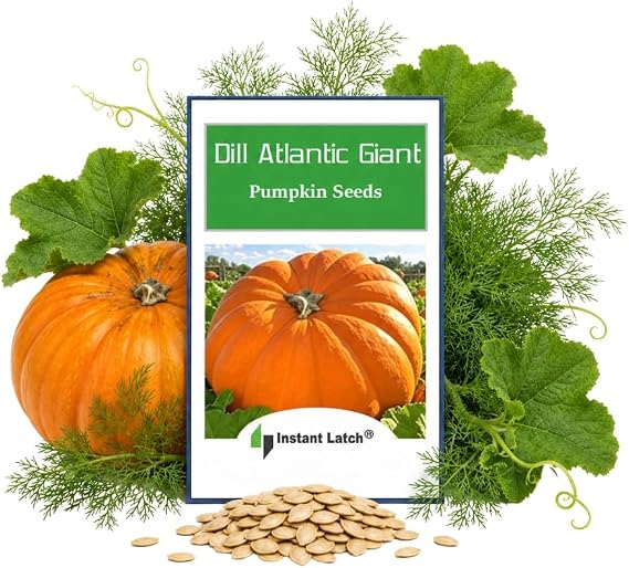 Dills Atlantic Giant Pumpkin Seeds for Planting, 10 Seeds