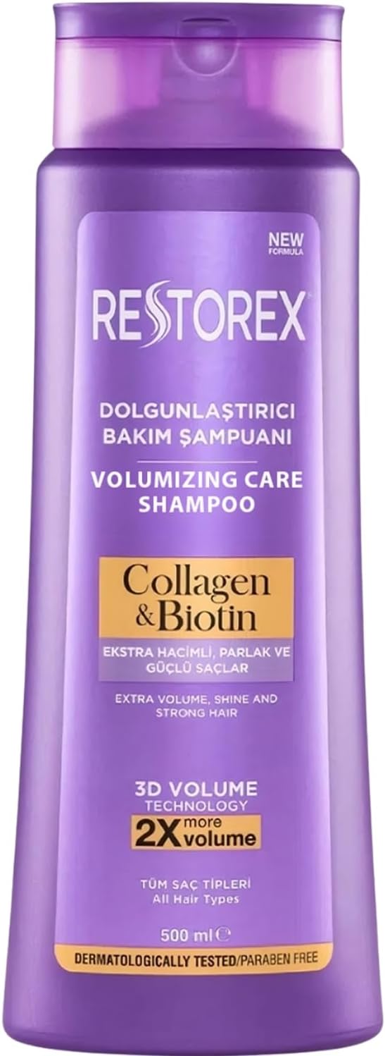 Restorex Plumper Care Shampoo for Volumeless Hair 500 ML