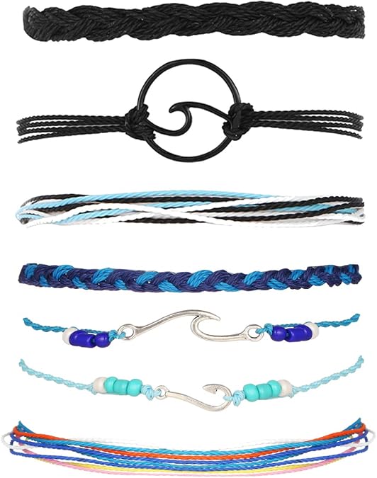 choice of all String Bracelets for Women Boho Wave Surfer Beach Wear Cute Bracelets Set Summer Friendship Jewelry Accessories Beach Stuff