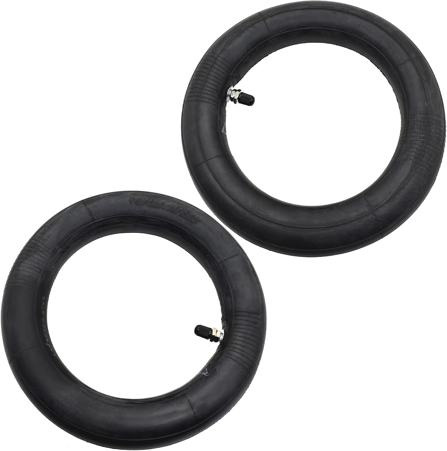 高耐久スクーターインナーチューブ、インナーチューブ8.5x2 8.5x2スクーター空気圧タイヤ交換用 Gotrax Gxl V2/Xiaomi M365/Pro 2/1s 電動スクーター用 2パック 8.5x2 TR42パック