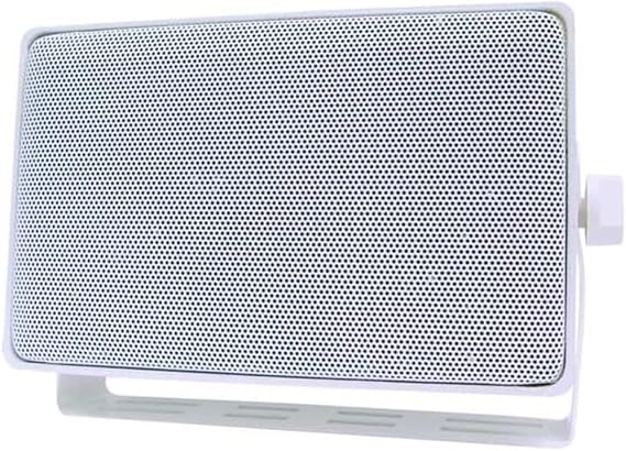 CSI/SPECO DMS-3TSW WHITE 3-Way Indoor/Outdoor Weather Resistant Multi-TAP 70-Volt Speaker in White