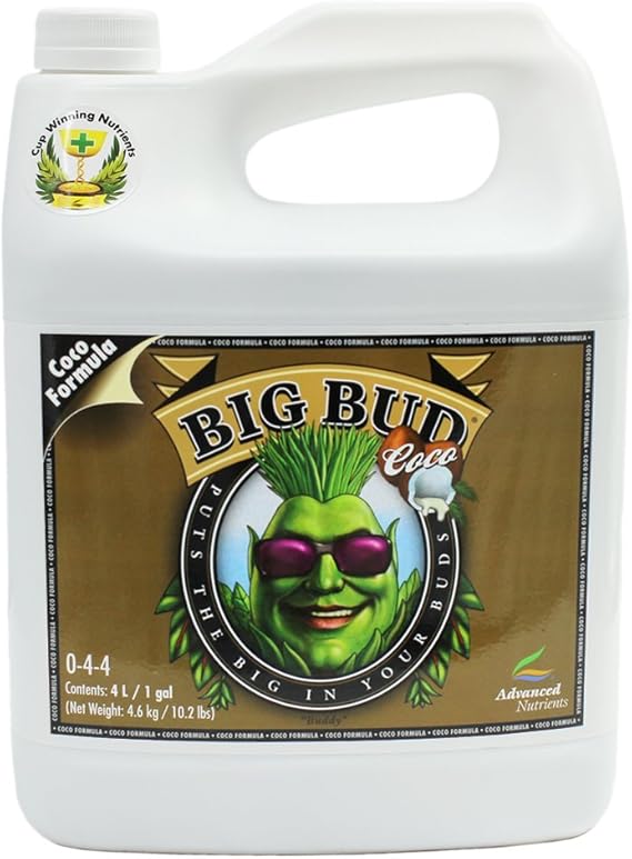 Advanced Nutrients Big Bud Coco Plant Nutrient, 4 L