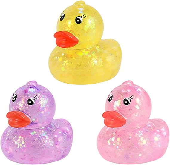 3Pcs Squishy Ducks