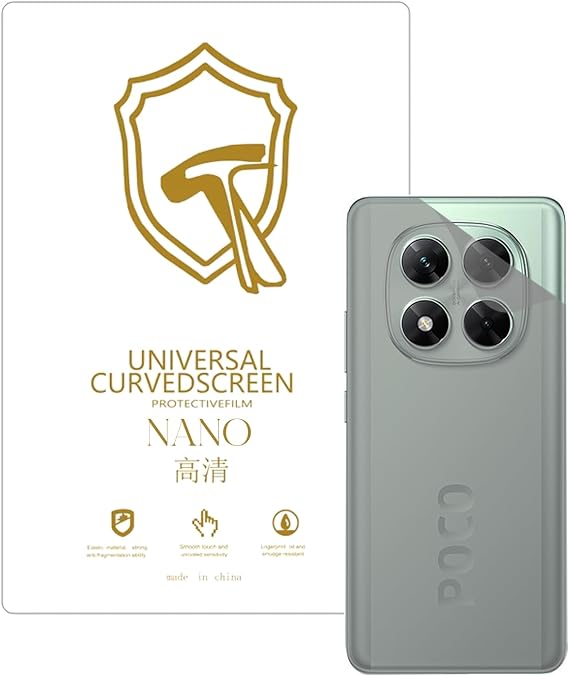 Microcase Xiaomi Redmi Poco X7/Redmi Note 14 Pro 5G ile Uyumlu Full Tpu Nano Arka Ekran Koruma Filmi - EKM102