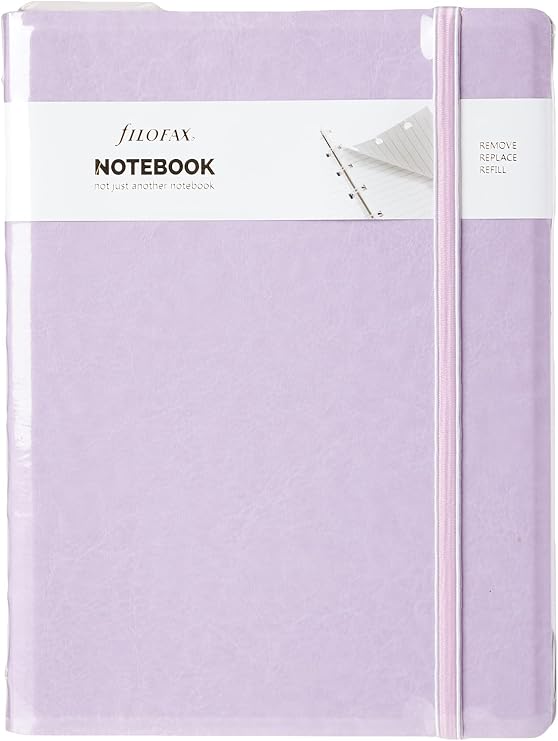 Filofax A5 refillable Notebook Orchid