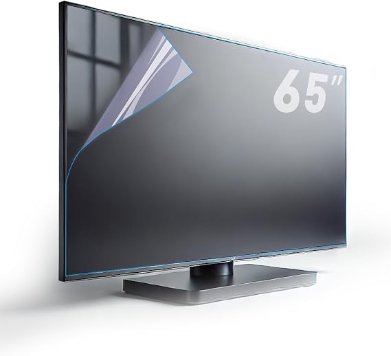 65-Inch Anti-Glare TV Screen Protector with Blue Light Filter, Matte Finish for Reducing Glare, Controlling Reflections, and Enhancing TV Viewing Comfort (65" w1430*802mm)