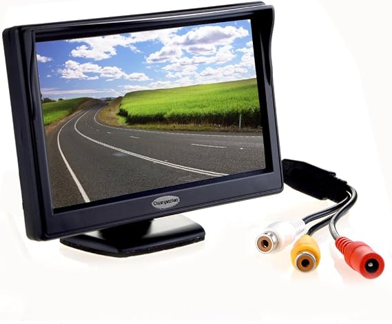 5 Inch Backup Camera Monitor Digital TFT LCD Color Car Rear View Monitor Screen Display,Support All the car with 12V/24V Power,High Definition 800(RGB) X480 Pixel