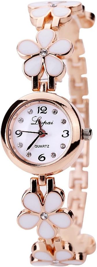LVPAI Mode Show Watch VenteBraceletLuxe Femmes Femmes Montres Montre De Womens Watch Gaming Watch, white, Bracelet Type