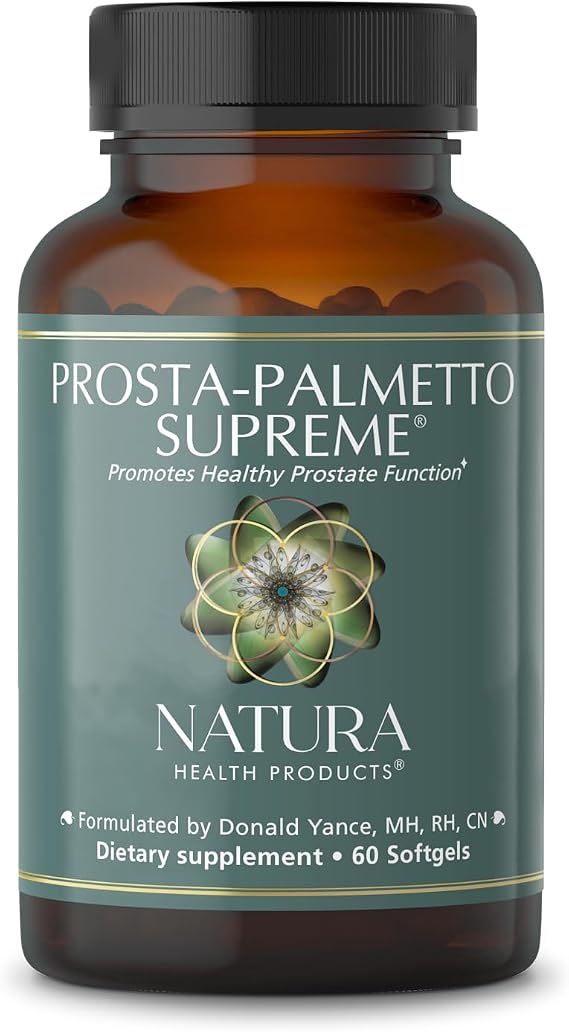 Natura Health Products Prosta-Palmetto Supreme Prostate Support Men 60ct