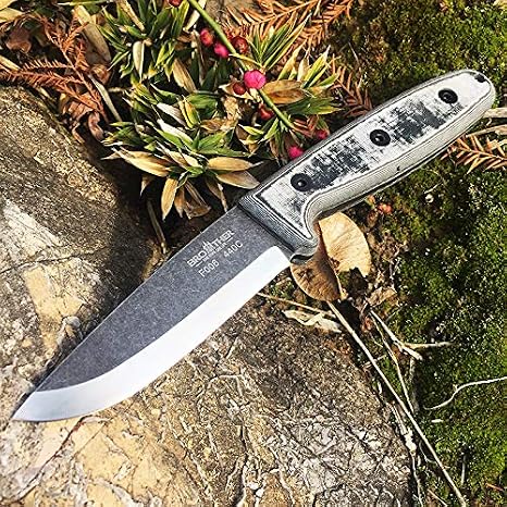 Watchman Brother F006 Fixed Blade Knife Micarta 440C