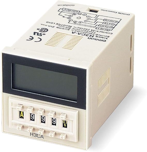 H3CA-A Multi-Function Timer; SPDT; Cur-3A; Ctrl 24-240/VAC/DC; 11 Pin DIN ed