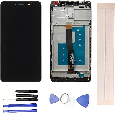 LCD Display & Replacement Touch Screen Digitizer Assembly with Free Tools for Hua-wei GR5 2017 BLL-L21 BLL-L22Black with Frame