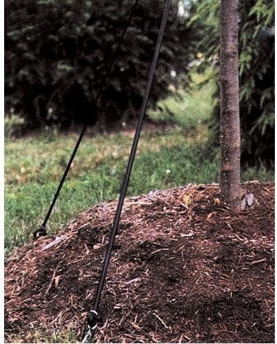 Lawson Tree Stake Kit, for Up to 1-1/2-Inch Diameter Trees, 11-inch Stakes, 4.5-Foot Lines