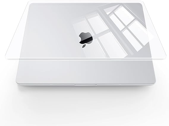Soonjet Compatible with MacBook Air 13 inch Case, Crystal Clear Shell, Fits 2022-2026 M5/M4/M3/M2 A3449 A3240 A3113 A2681, Color-Matched Transparent Design for All MacBook Air 13.6 inch
