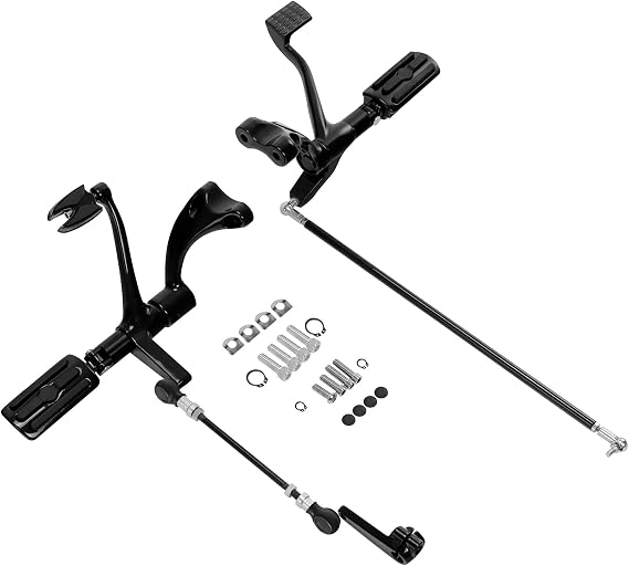 TCMT Forward Control Foot Pegs Levers Linkage Fit For Harley Sportster XL1200 XL 883 Forty-Eight Roadster Nightster Superlow Iron 883 2004-2013