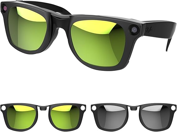 HiBloks Polarized Clip for Ray-Ban Meta Wayfarer RW4006/4012 Standard 50-22