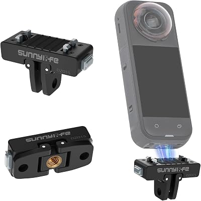 X5 Quick Release Mount for Insta360 X5, for Insta 360 Magnetic Selfie Stick Tripod Adapter Mount, Compatible with Insta360 X5  Ace Pro 2  Ace ProAce