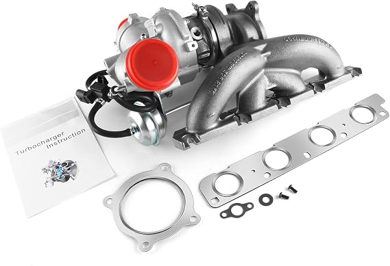 06H145702S 06H145702G Turbo Charger Turbocharger with Gasket and Wastegate Actuator Fits for Audi A4 A5 A6 Quattro Allroad Q5 2009-2017