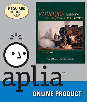 Aplia for Hansens Voyages in World History, Brief, 2nd Edition