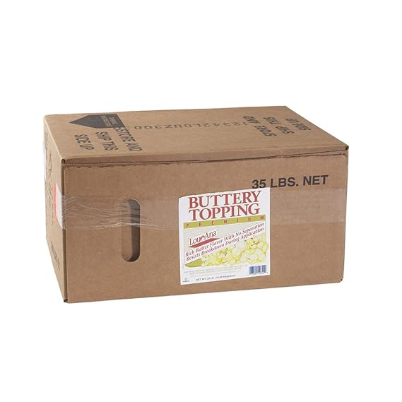 Bag-In-Box Buttery Topping 35 lb