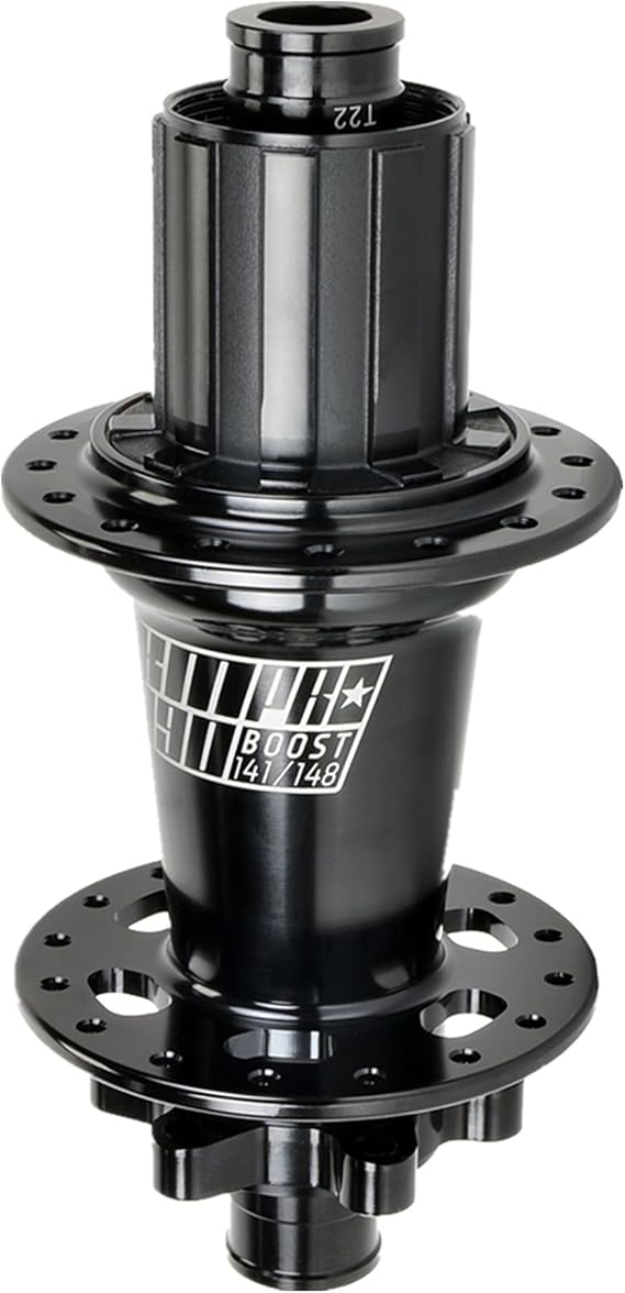 BestParts XM490 Pro Boost MTB Front/Rear Hub 32 Hole 6 Bolt 72HD Alloy Disc Brake HG Hub Compatible with Shimano 8-11 Speed and Sram 8-10 Speed