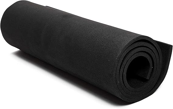 Bright Creations Craft Foam Roll - 6mm, 14 x 39 in, Black - Cosplay Armor Padding & High Density Sheet & Crafting Supply