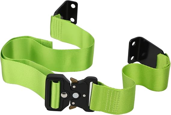 Adjustable Safety Belt for Segway Ninebot Gokart, Green | Karting replacement accessory, heavy‑duty adjustable strap, secure safety design, great for Ninebot Gokart go‑kart riding