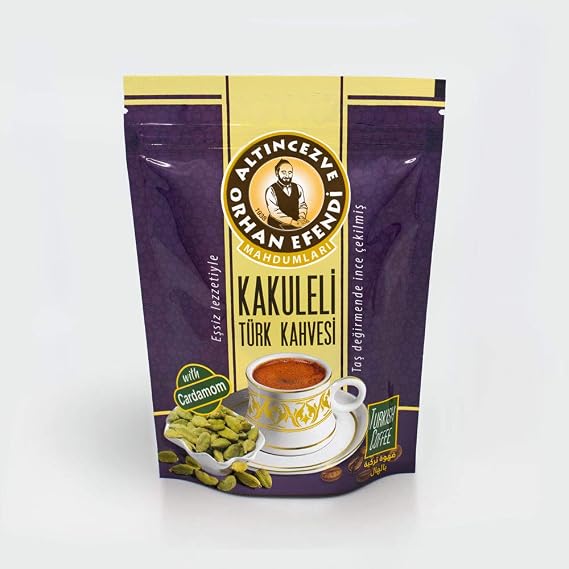 Altıncezve Orhan Efendi Turkish Coffee with Cardamom 100 Gr