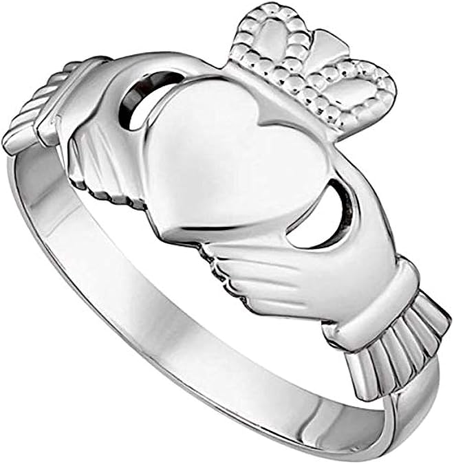 Biddy Murphy Irish Claddagh Ring for Women, Handmade in Dublin