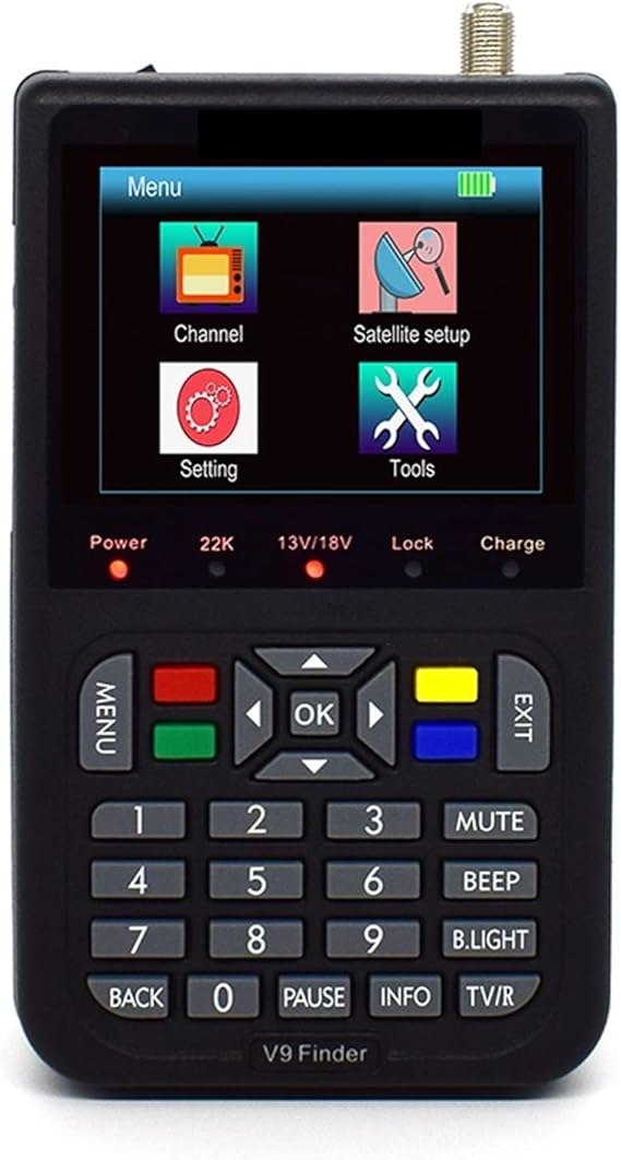 satellite finder digital satellite signal finder v9 finder digital satellite finder 3.5 inch LCD satellite finder digital satellite signal finder meter satellite meter satellite finder small and