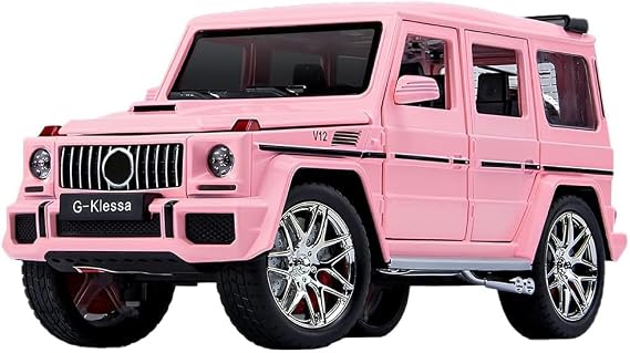 EROCK 1/24 Die-Cast Car Model Collectible Benz G63 AMG Model Car with Lights and Sound, Alloy Pull Back Toy car Toy Vehicle for Adult Boys Girls Gift