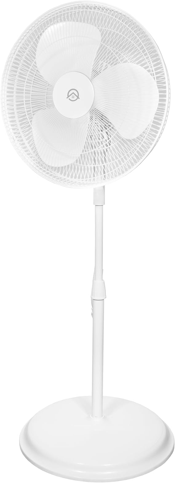HomePointe FS40-8JCA HP 16 Inch WHT Stand Fan