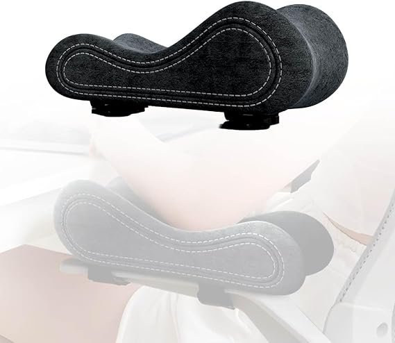 Ergonomic Armrest Pads for Office Chairs, Soft Memory Foam Elbow Support Cushion, Pressure Relief Pad for Desk Chair, Computer Chair and Gaming Chair Arm Rests(Gray(1pc))