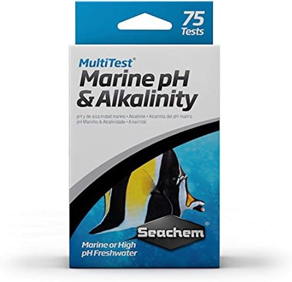 Seachem MultiTest - Marine pH/Alkalinity - 75 Tests