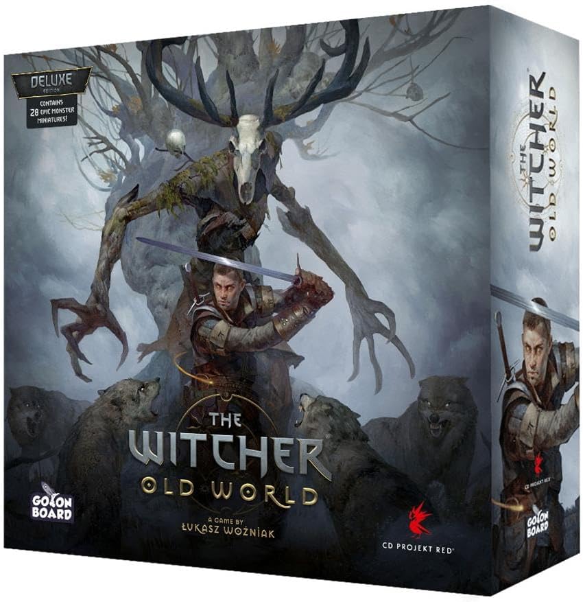 Go On Board | The Witcher: Old World Deluxe | Board Game | Ages 14 | 1-5 Players | 90-150 Minutes Playing Time