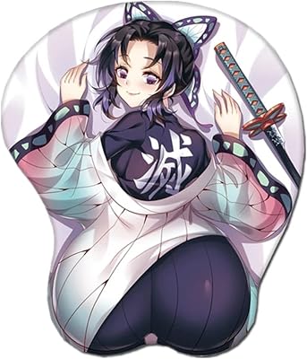 3D Anime Mouse Pads with Wrist Rest Anti-Slip Gaming Mousepads 2Way Skin CR-0360