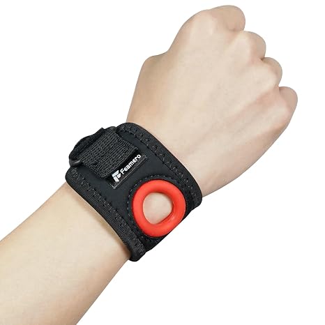TFCC Wrist Brace Ulnar Wrist Brace with Compression Rring Pad for Ulnar Sided Wrist Pain, TFCC Tear, Repetitive Wrist Use Injury, DRUJ Instability (L/XL)
