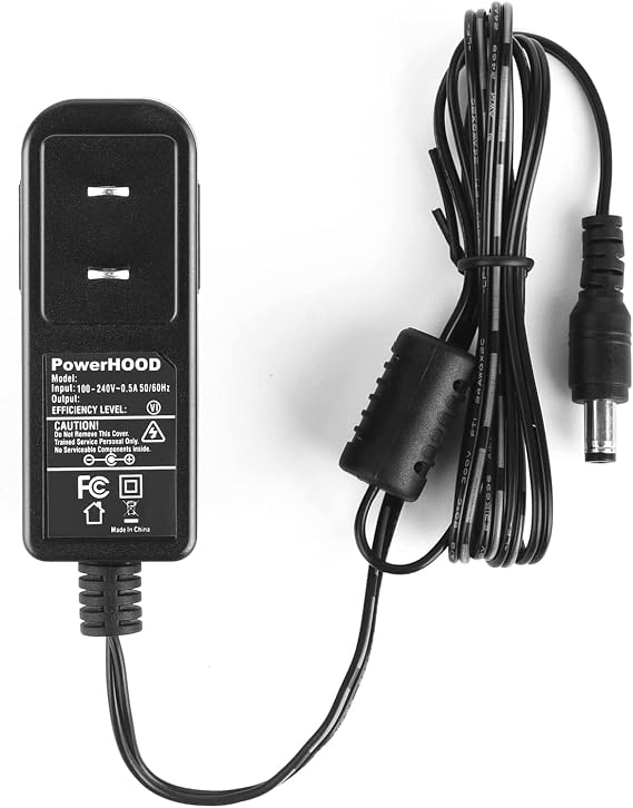 12V AC Adapter Compatible with ELEGOO Mars 4 DLP 3D Printer Desktop Resin 3D Printer 18W 12VDC 1500mA 12V 1.5A Power Supply Cord Battery Charger Cable PSU