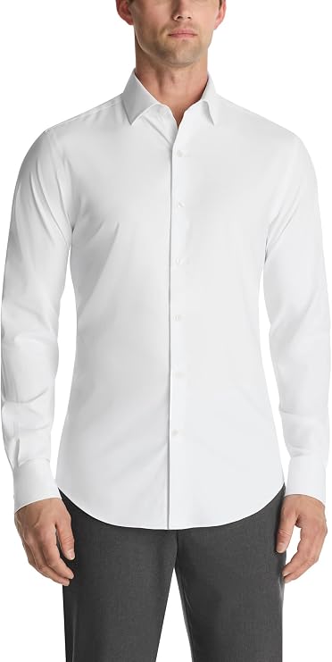 Tommy Hilfiger Men's Tech Athletic Fit Dress Shirt