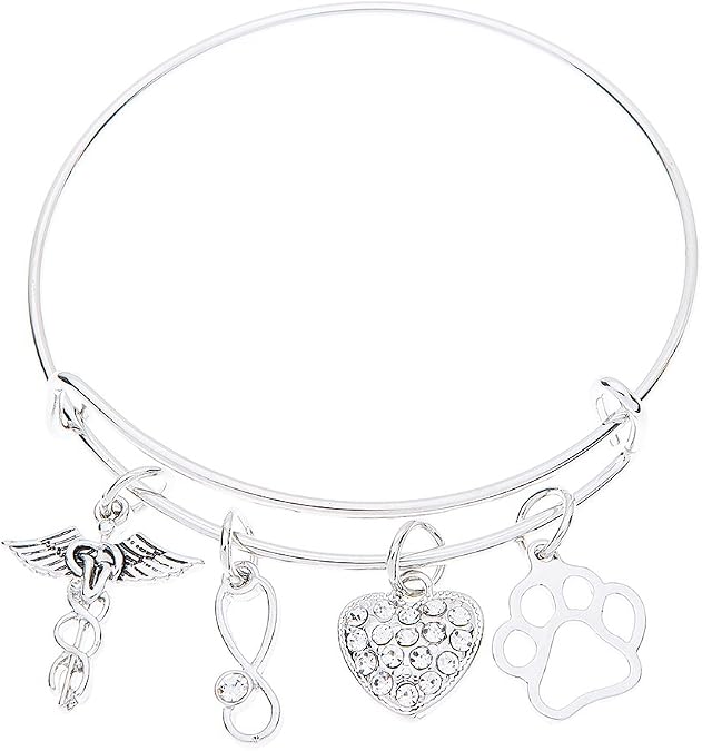 Infinity Collection - Veterinarian Gifts- Veterinarian Bracelet - Veterinary Technician Gifts- Veterinary Gifts for Women